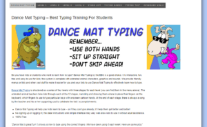 Dance Mat Typing