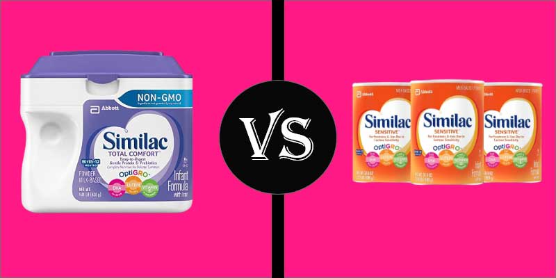 Similac Sensitive Vs Total Comfort