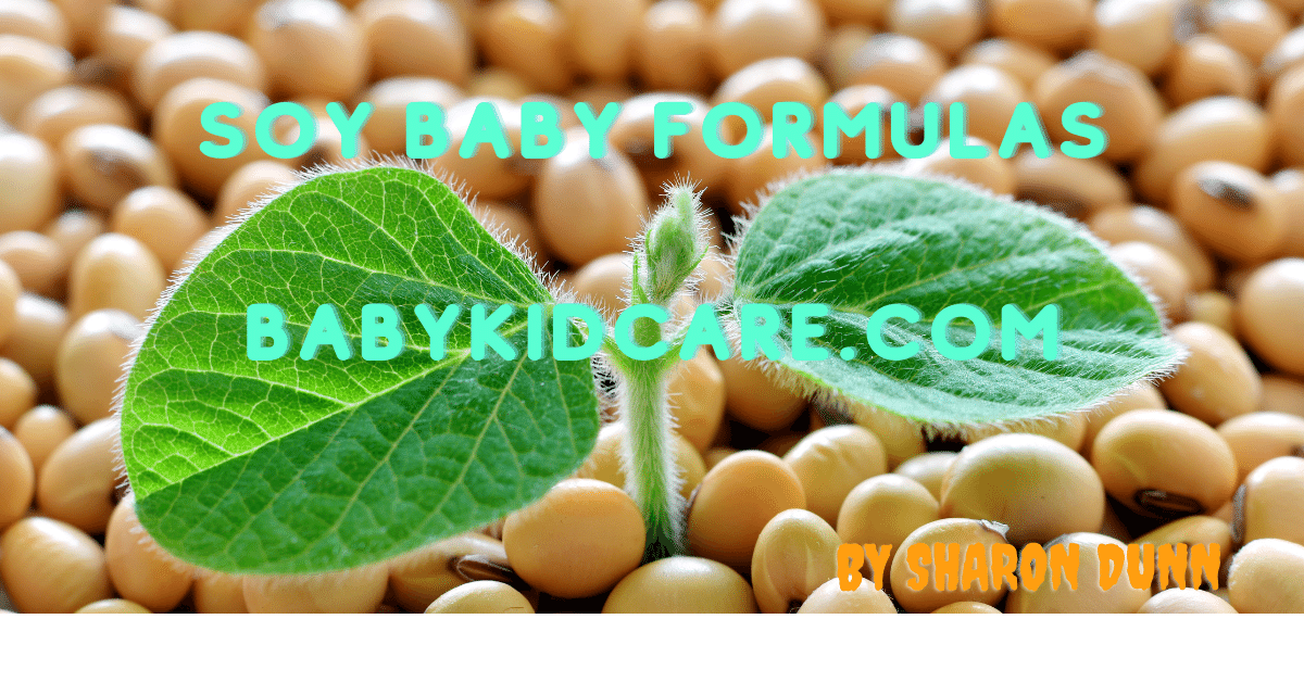 Soy baby formulas by Similac and Enfamil.